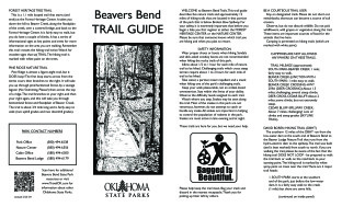 Beavers Bend State Park Trail Map